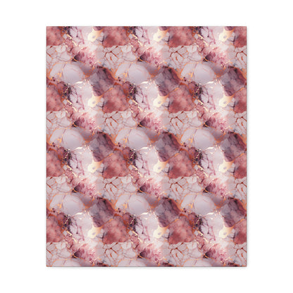 Rose Gold Marble Canvas Gallery Wrap