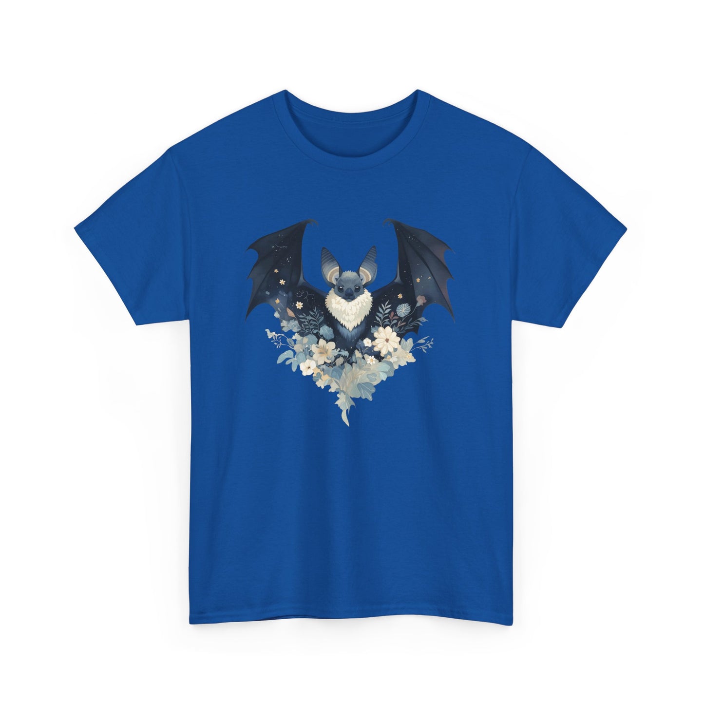 Midnight Bat Unisex Heavy Cotton Tee