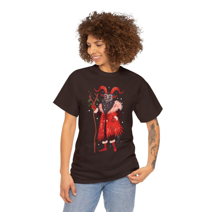 Merry Krampus Unisex Heavy Cotton Tee