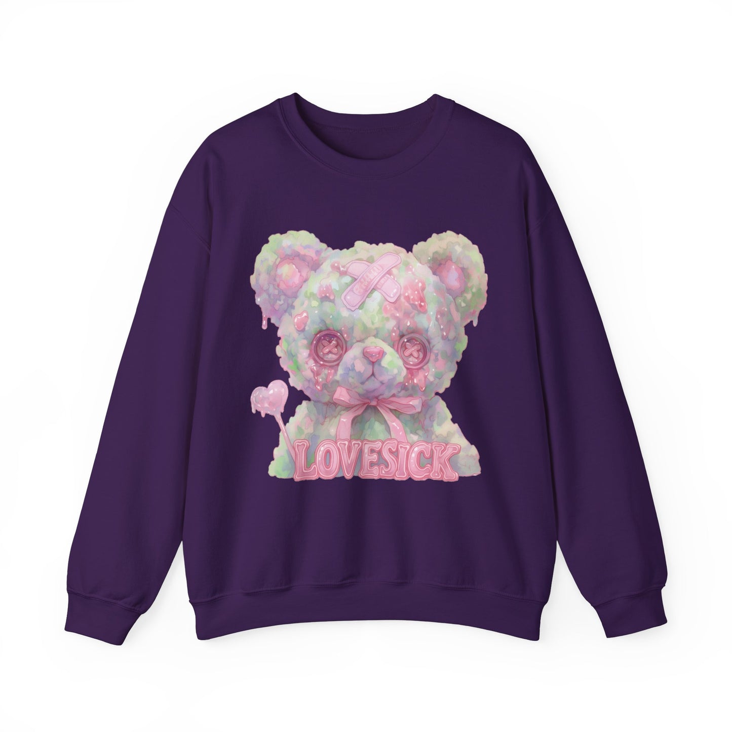 Lovesick Bear Unisex Heavy Blend™ Crewneck Sweatshirt