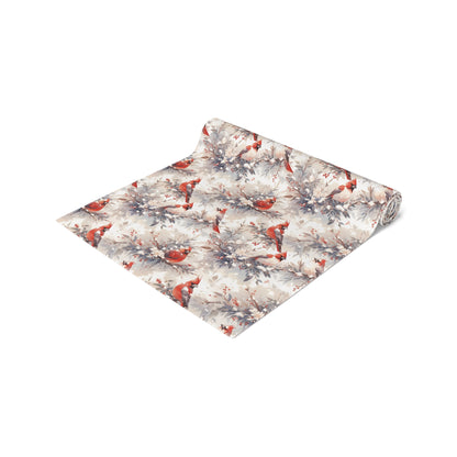 Winter Cardinals Table Runner (Cotton, Poly)