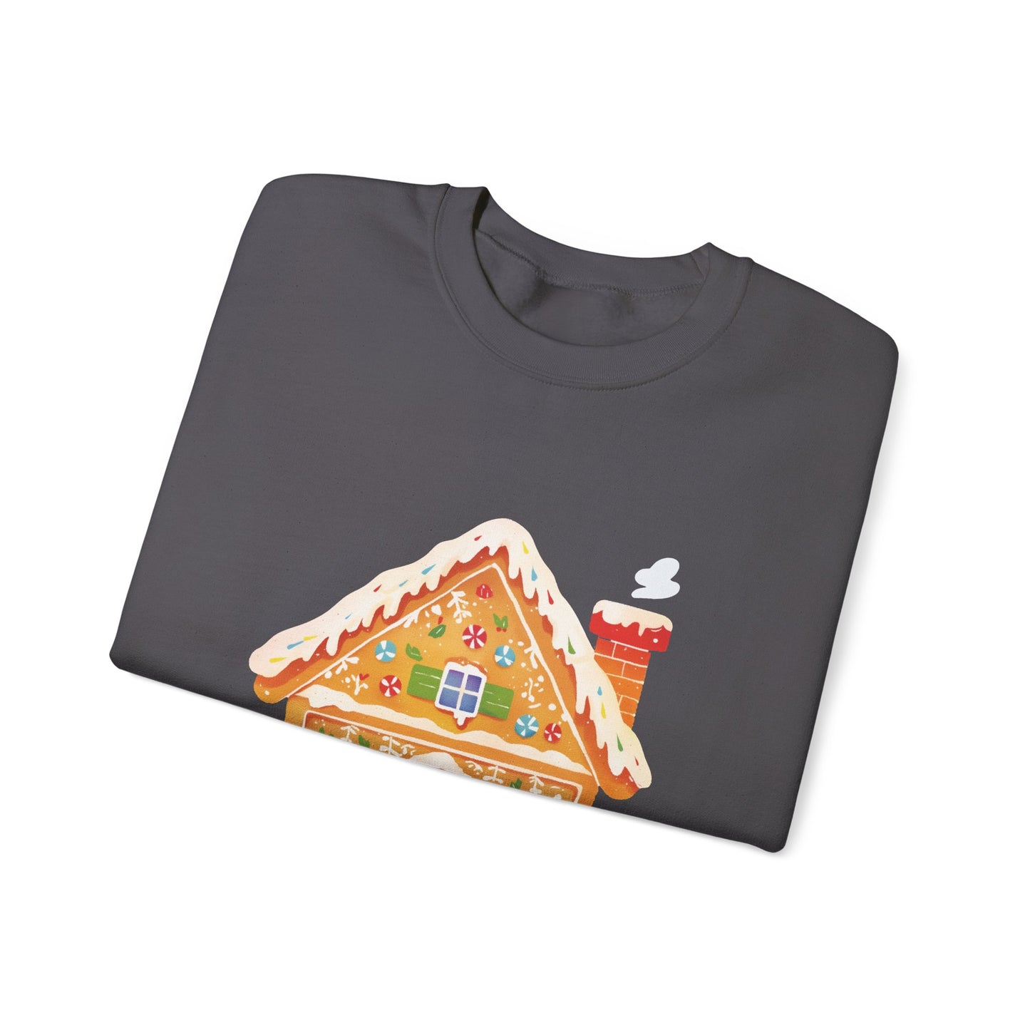 Gingerbread House Unisex Heavy Blend™ Crewneck Sweatshirt