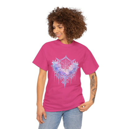 Web Heart Unisex Heavy Cotton Tee