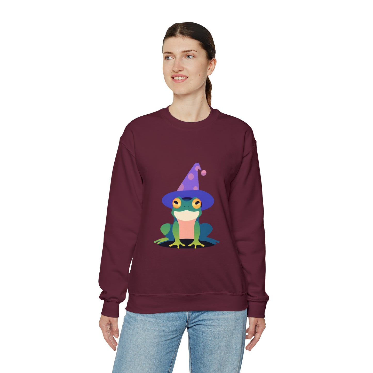 Wizard Frog Unisex Heavy Blend™ Crewneck Sweatshirt