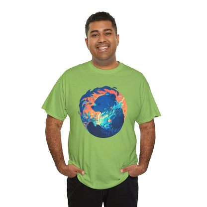 Elemental Bear Unisex Heavy Cotton Tee