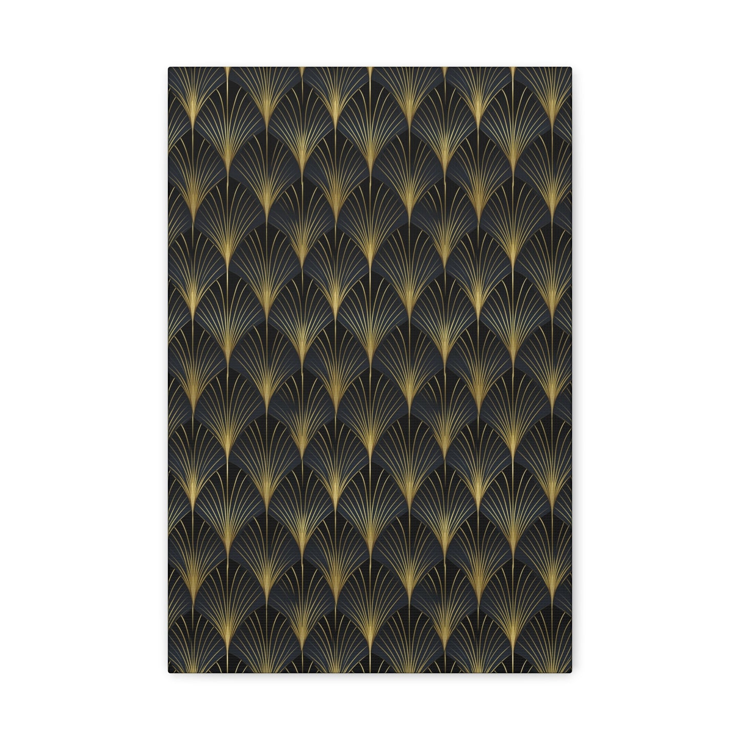 Art Deco Fans Canvas Gallery Wrap