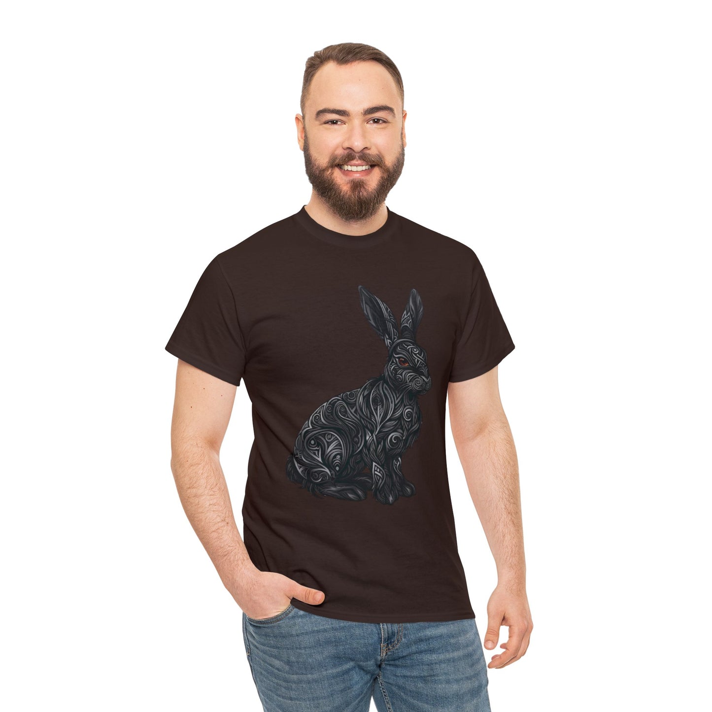 Rabbit Púca Unisex Heavy Cotton Tee