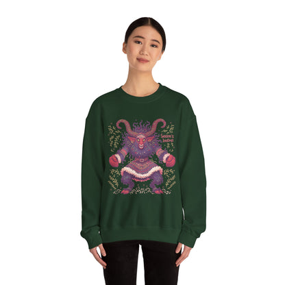 Season's Beatings (Krampus) Unisex Heavy Blend™ Crewneck Sweatshirt