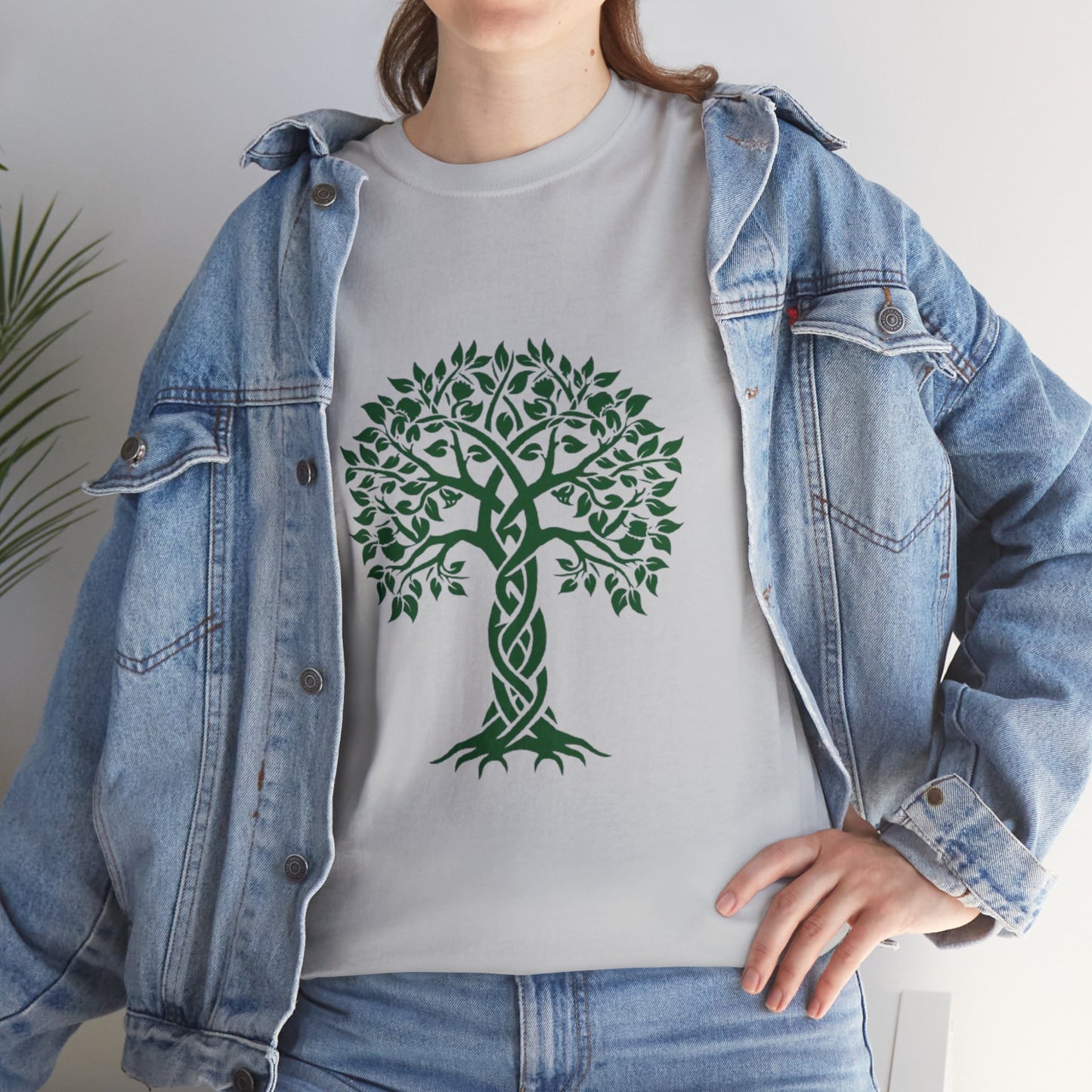 Celtic Tree Unisex Heavy Cotton Tee