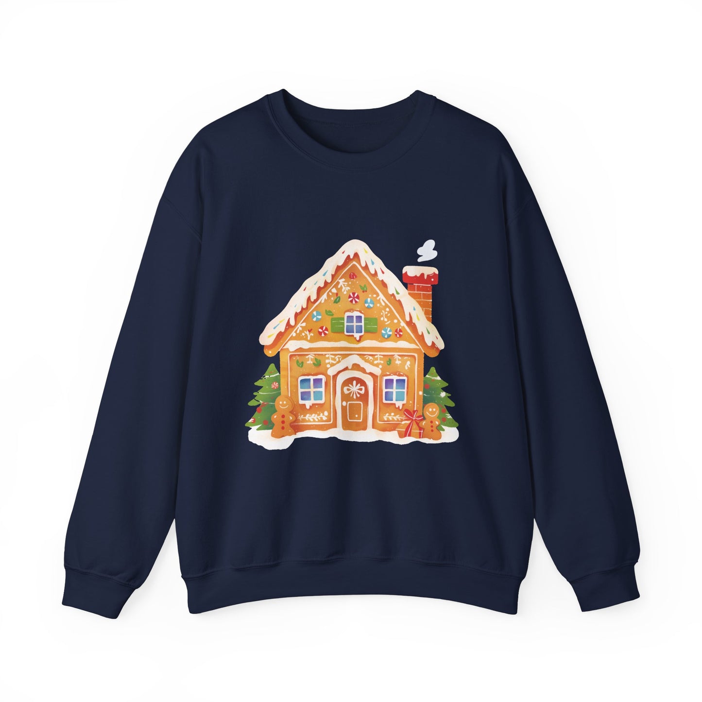 Gingerbread House Unisex Heavy Blend™ Crewneck Sweatshirt