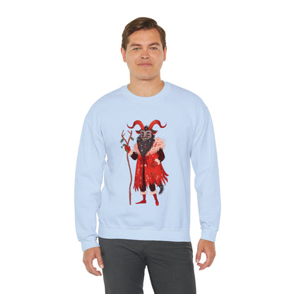 Merry Krampus Unisex Heavy Blend™ Crewneck Sweatshirt