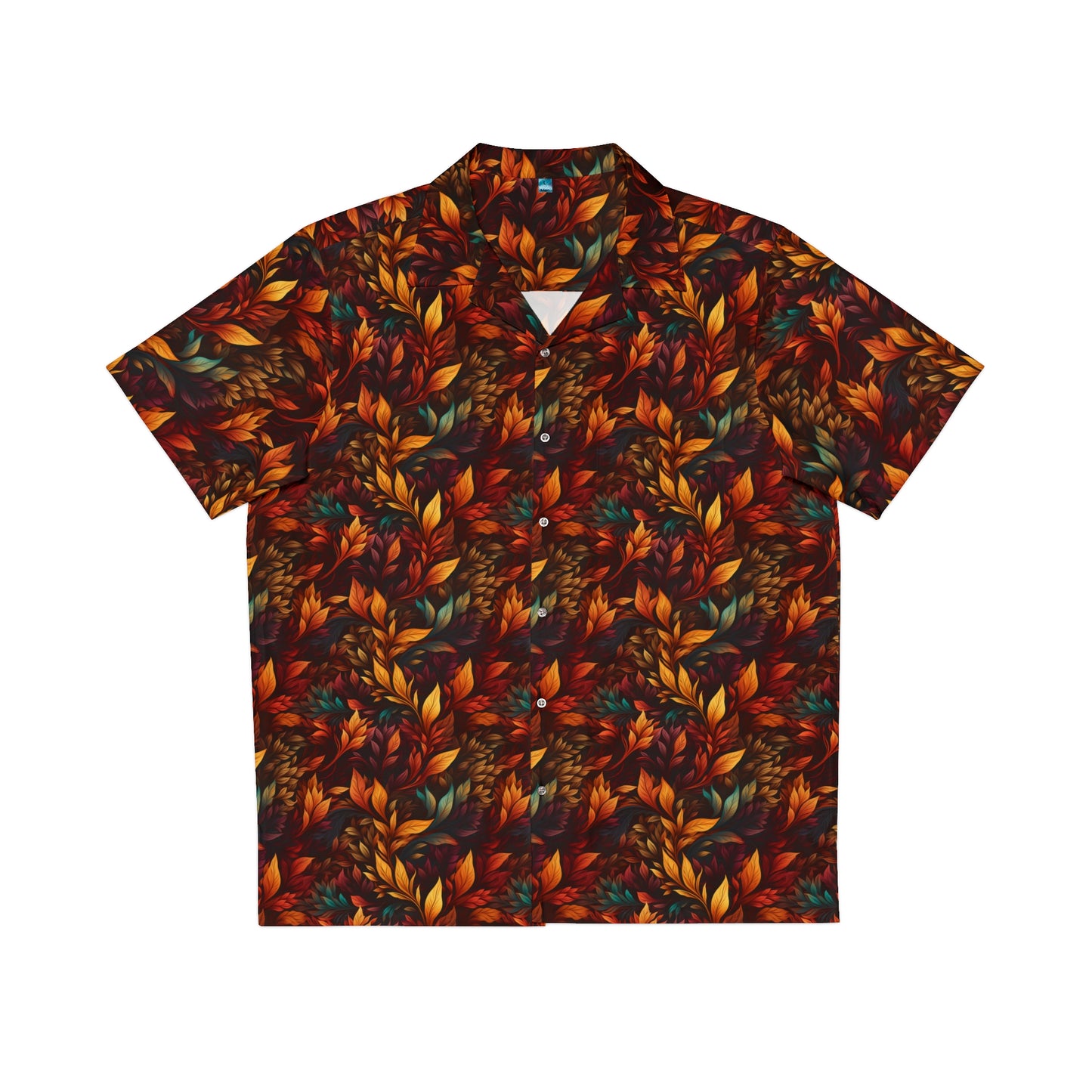 Fall Leaves Men's Hawaiian Shirt (AOP)