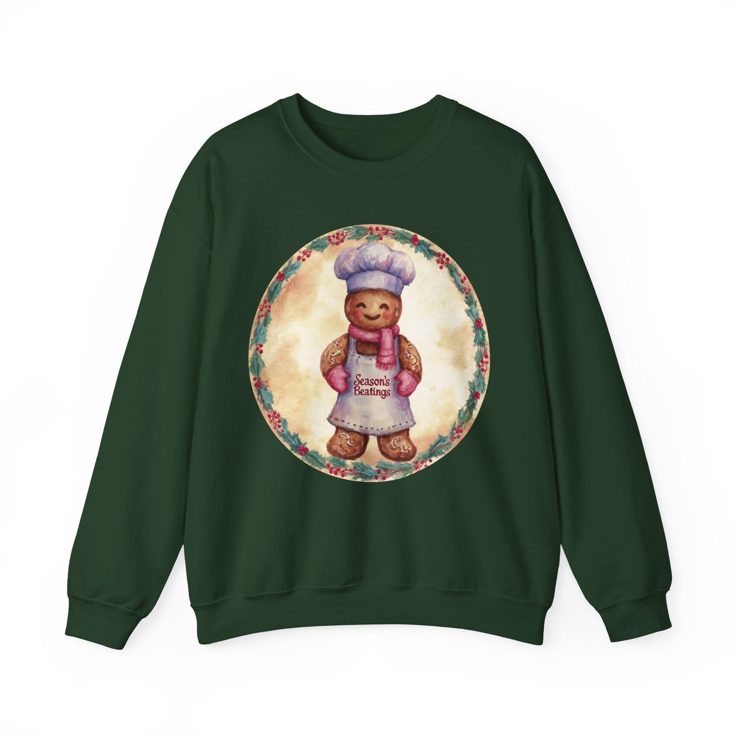 Gingerbread Baker Unisex Heavy Blend™ Crewneck Sweatshirt