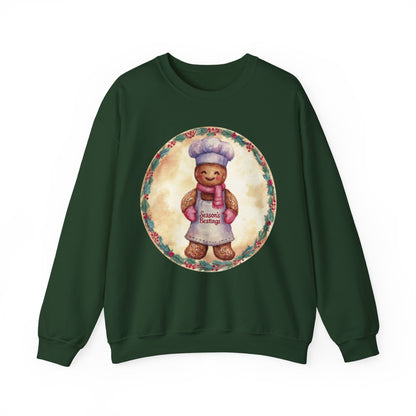 Gingerbread Baker Unisex Heavy Blend™ Crewneck Sweatshirt