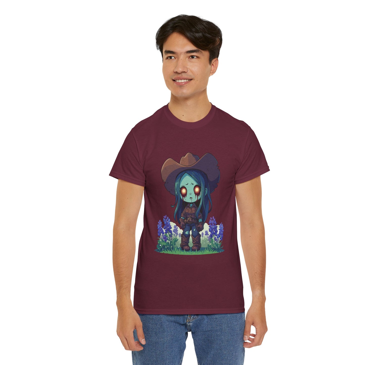 Texas Zombie Unisex Heavy Cotton Tee