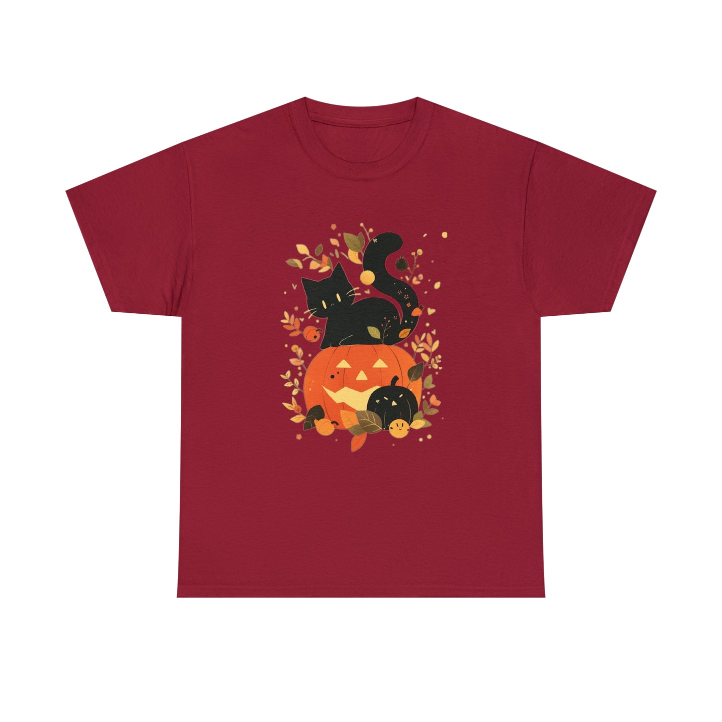 Spooky Kitty Unisex Heavy Cotton Tee