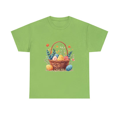 Easter Basket Unisex Heavy Cotton Tee