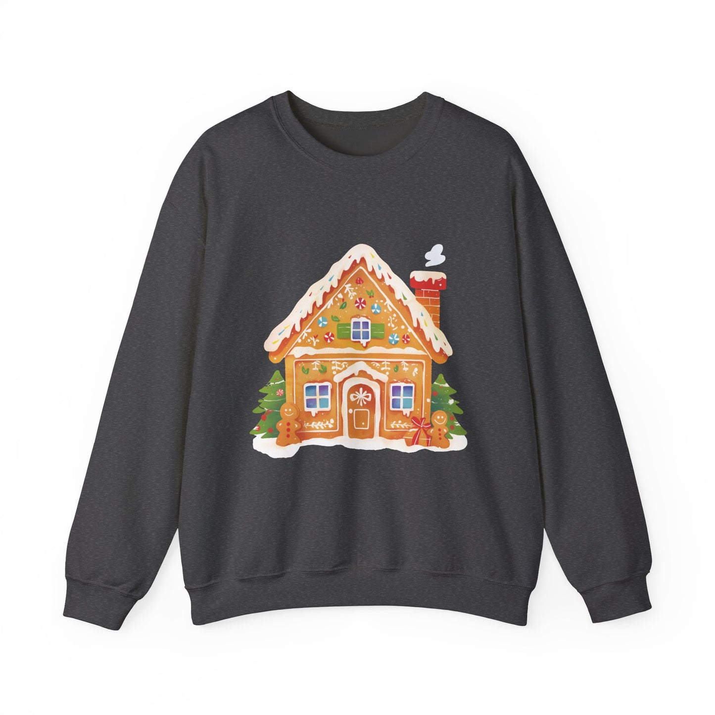 Gingerbread House Unisex Heavy Blend™ Crewneck Sweatshirt
