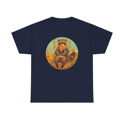 Cocoa Raccoon Unisex Heavy Cotton Tee