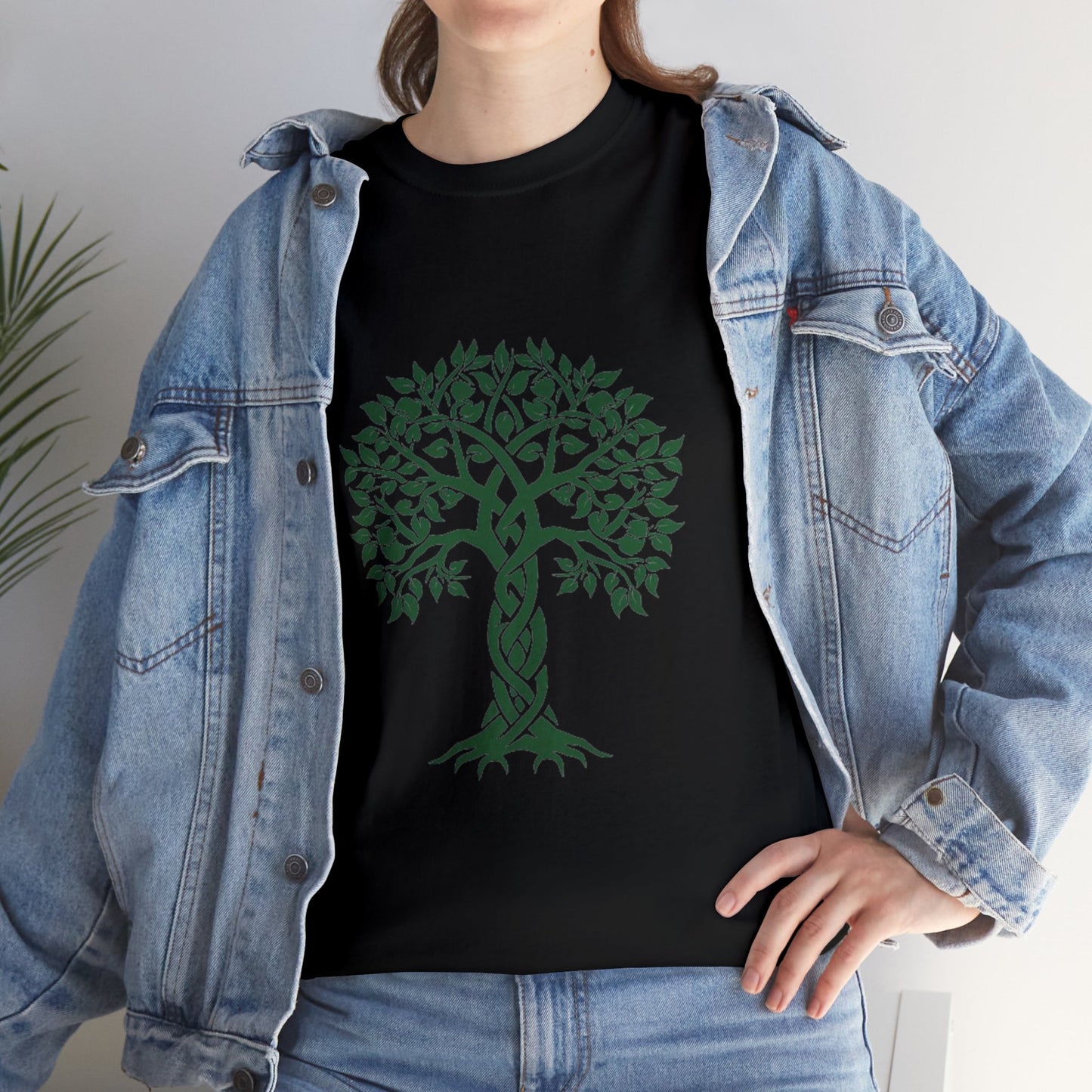 Celtic Tree Unisex Heavy Cotton Tee
