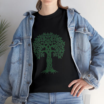 Celtic Tree Unisex Heavy Cotton Tee