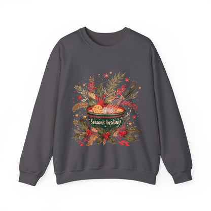 Season's Beatings (Baking) Unisex Heavy Blend™ Crewneck Sweatshirt