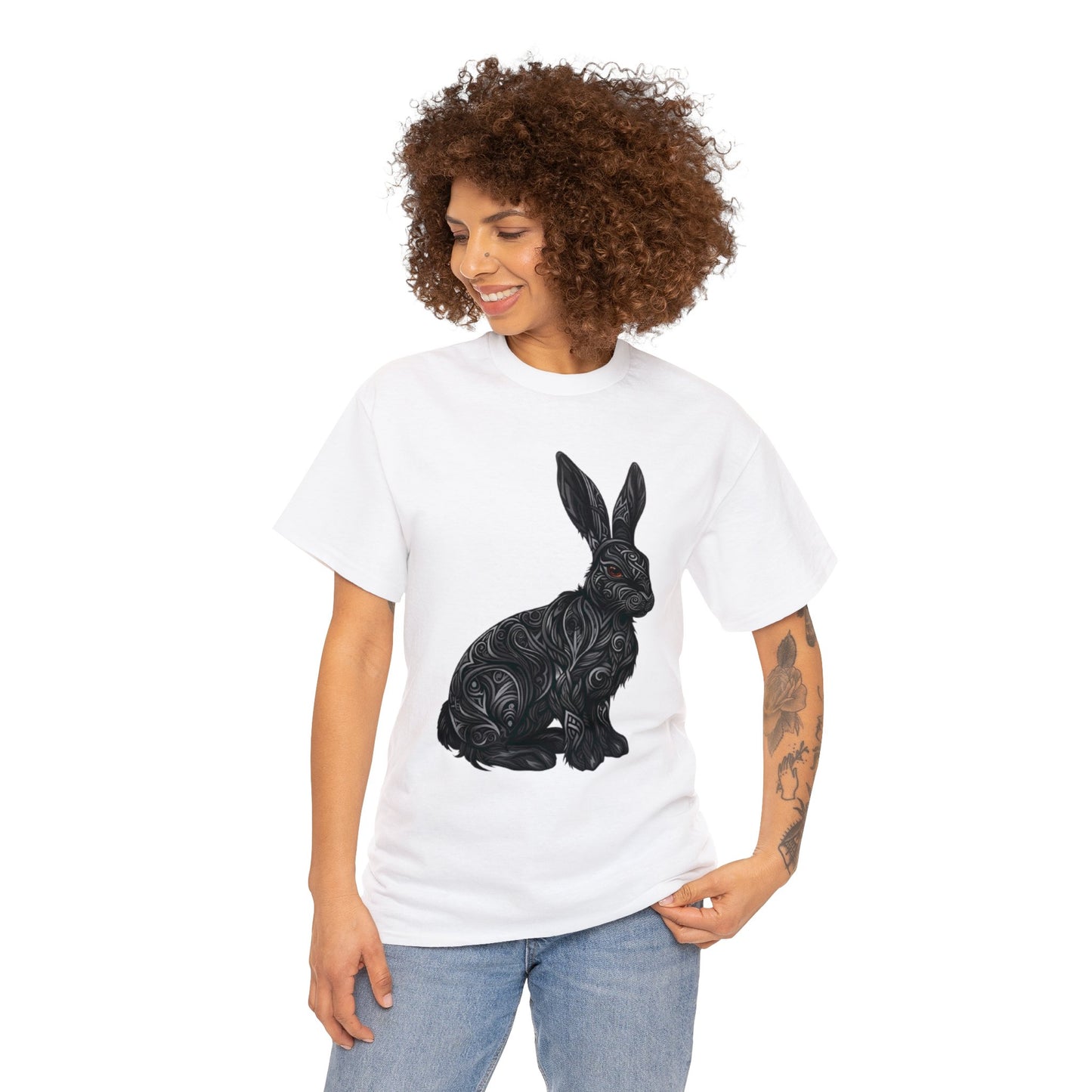 Rabbit Púca Unisex Heavy Cotton Tee