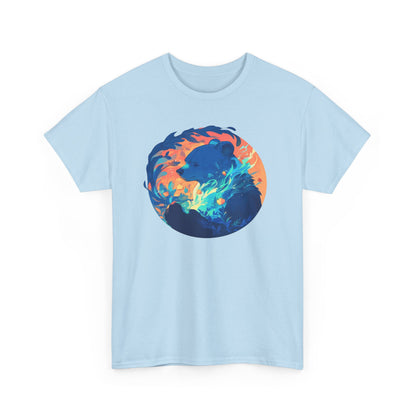 Elemental Bear Unisex Heavy Cotton Tee