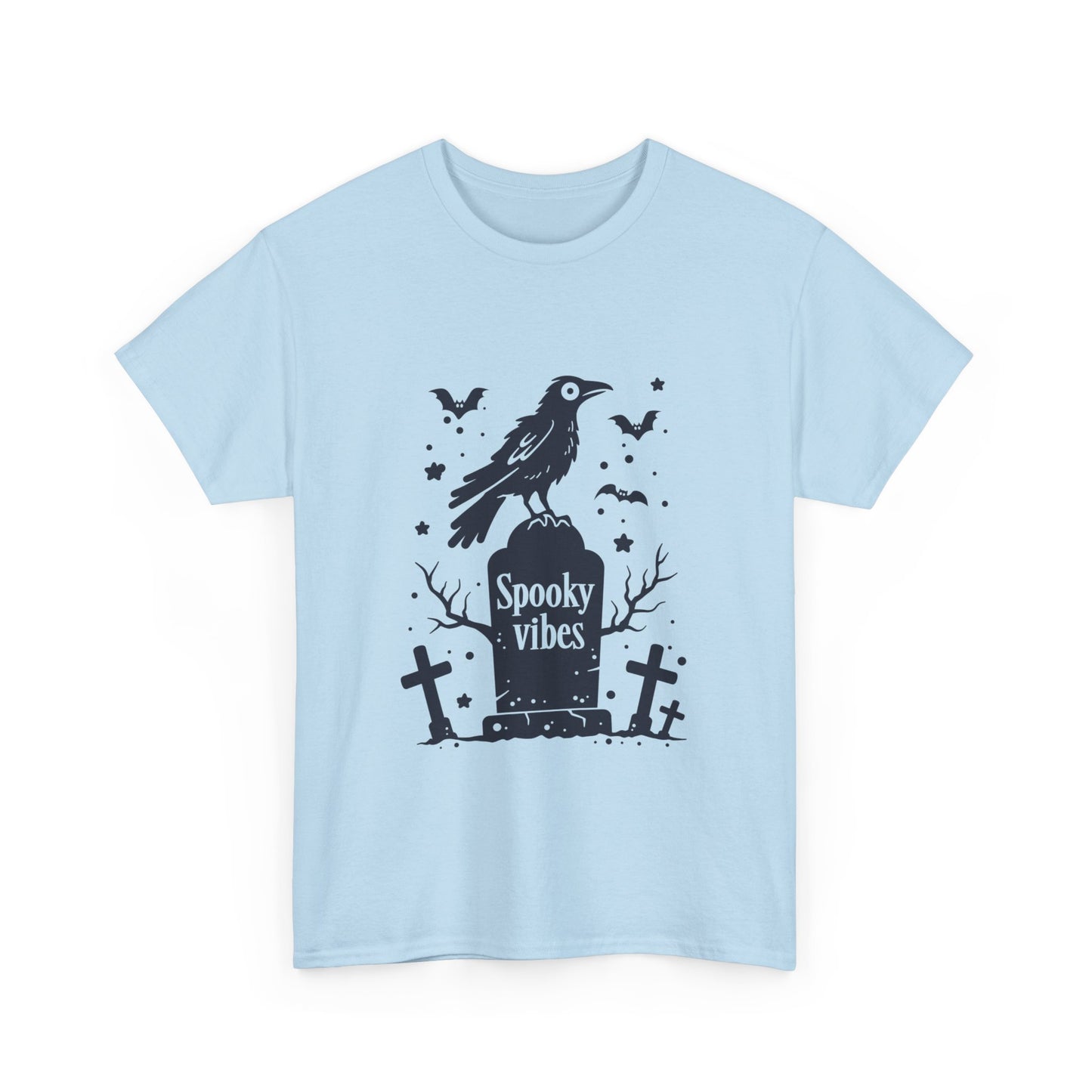 Spooky Vibes Unisex Heavy Cotton Tee