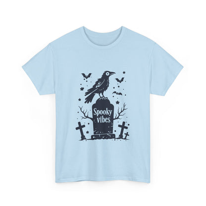 Spooky Vibes Unisex Heavy Cotton Tee