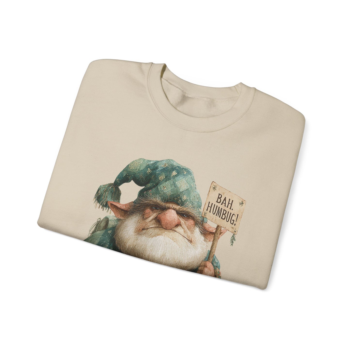 Grumpy Elf Unisex Heavy Blend™ Crewneck Sweatshirt