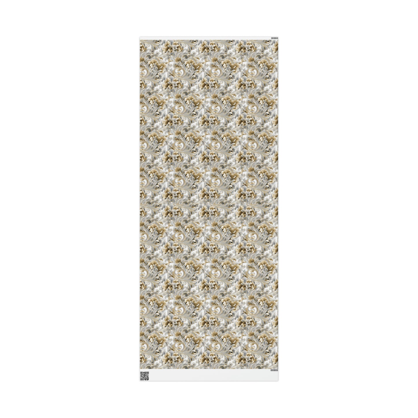 Silver & Gold Filigree Wrapping Papers
