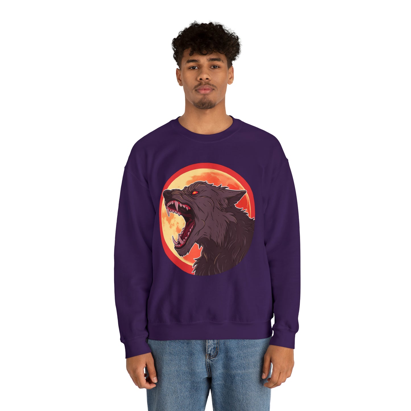 Werewolf Unisex Heavy Blend™ Crewneck Sweatshirt