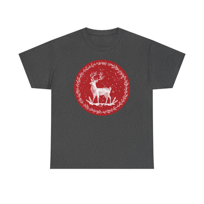 Rustic Deer Unisex Heavy Cotton Tee