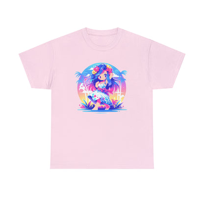 Hula Girl Unisex Heavy Cotton Tee