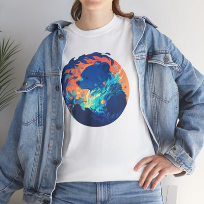 Elemental Bear Unisex Heavy Cotton Tee