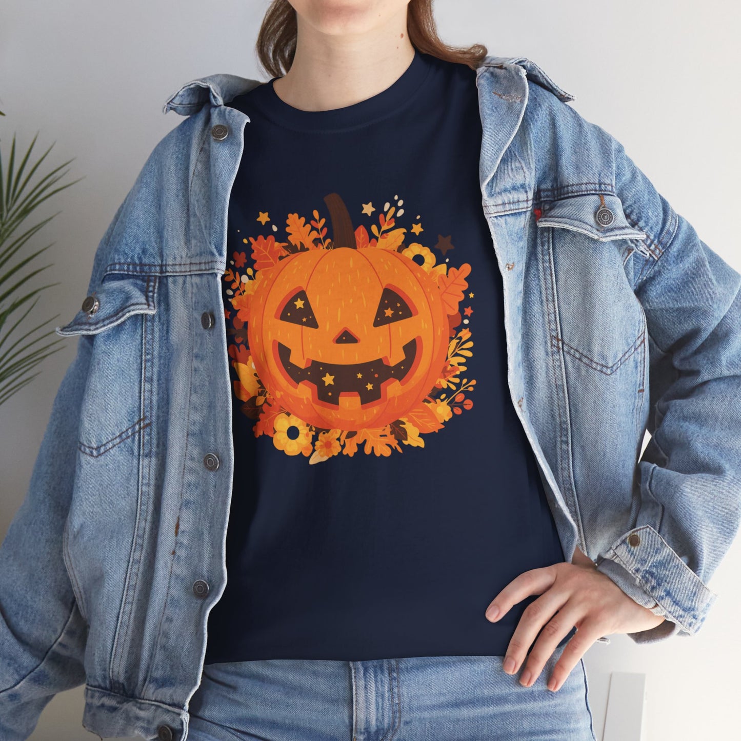 Jack-O-Lantern Unisex Heavy Cotton Tee