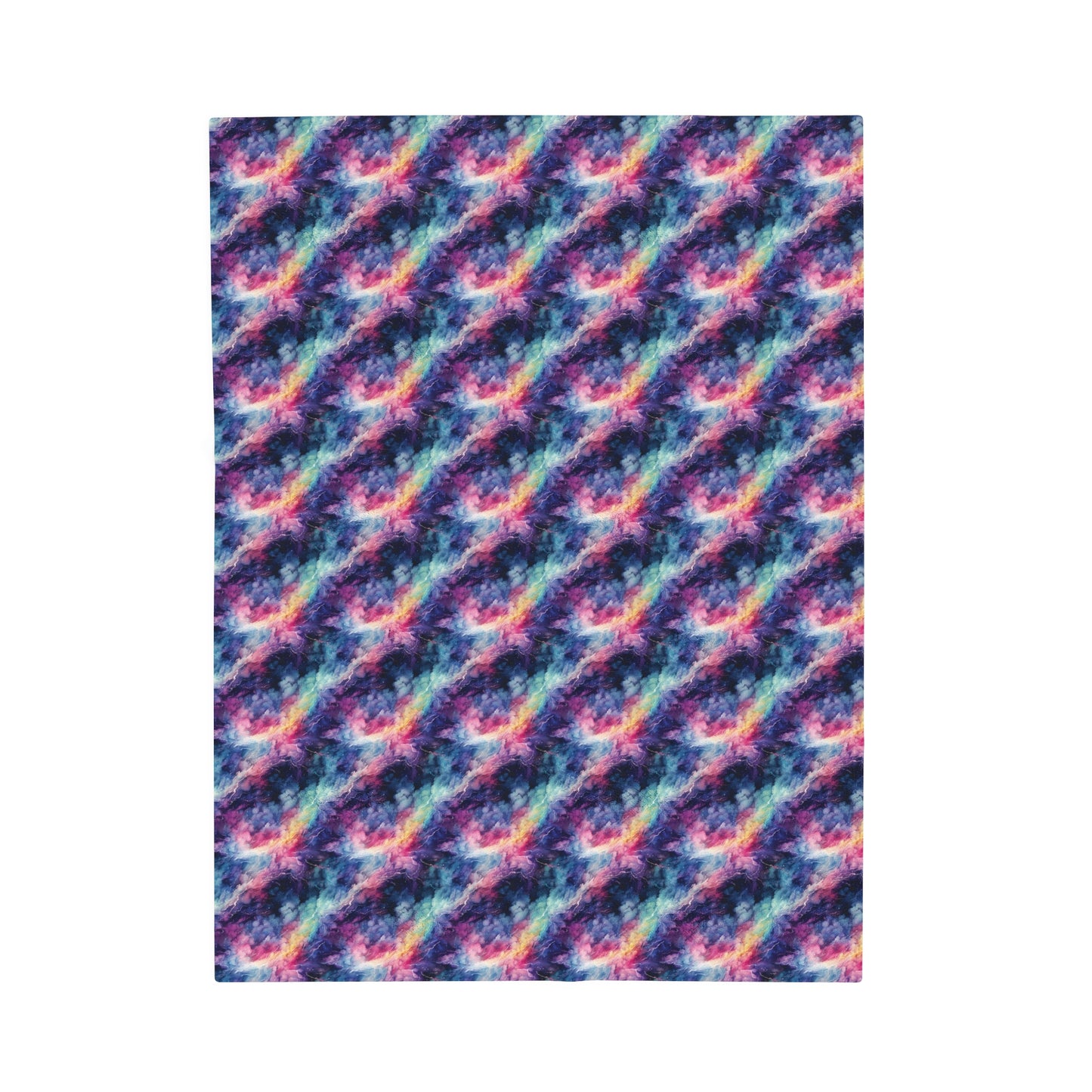 Spectral Storm Velveteen Plush Blanket