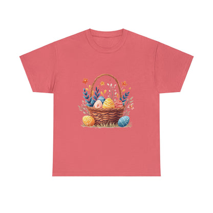 Easter Basket Unisex Heavy Cotton Tee