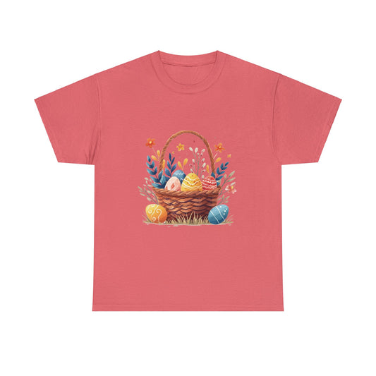 Easter Basket Unisex Heavy Cotton Tee