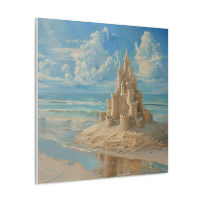 Sandcastle Canvas Gallery Wraps