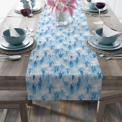 Icicles Table Runner (Cotton, Poly)