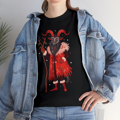 Merry Krampus Unisex Heavy Cotton Tee