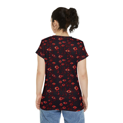 Watcher Women's Short Sleeve Shirt (AOP)