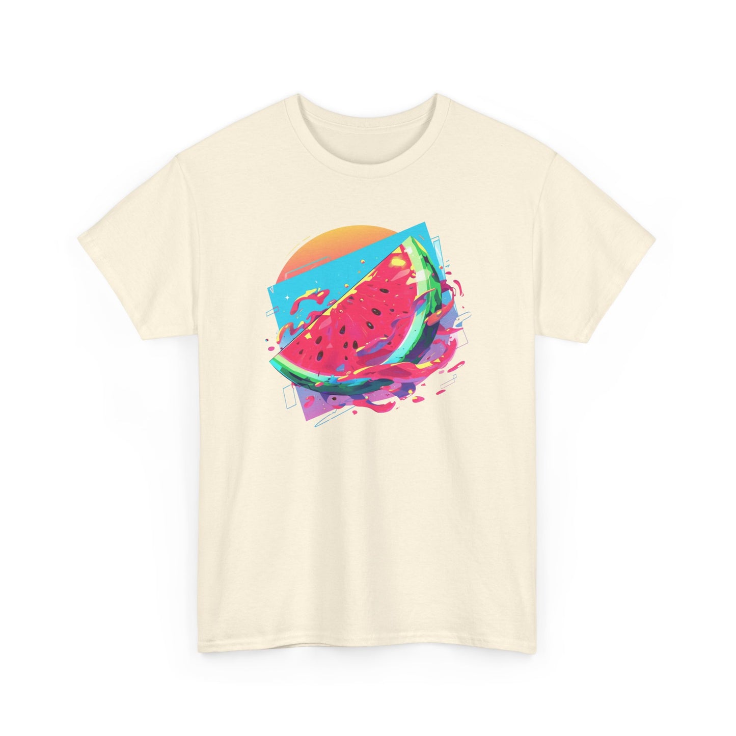 Summer Watermelon Unisex Heavy Cotton Tee