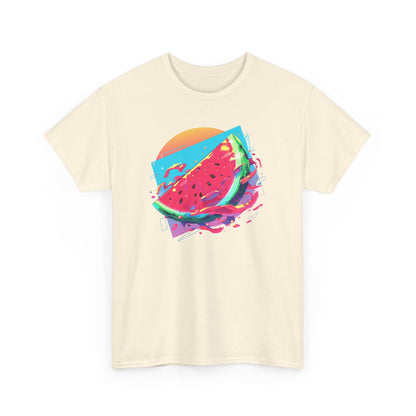 Summer Watermelon Unisex Heavy Cotton Tee