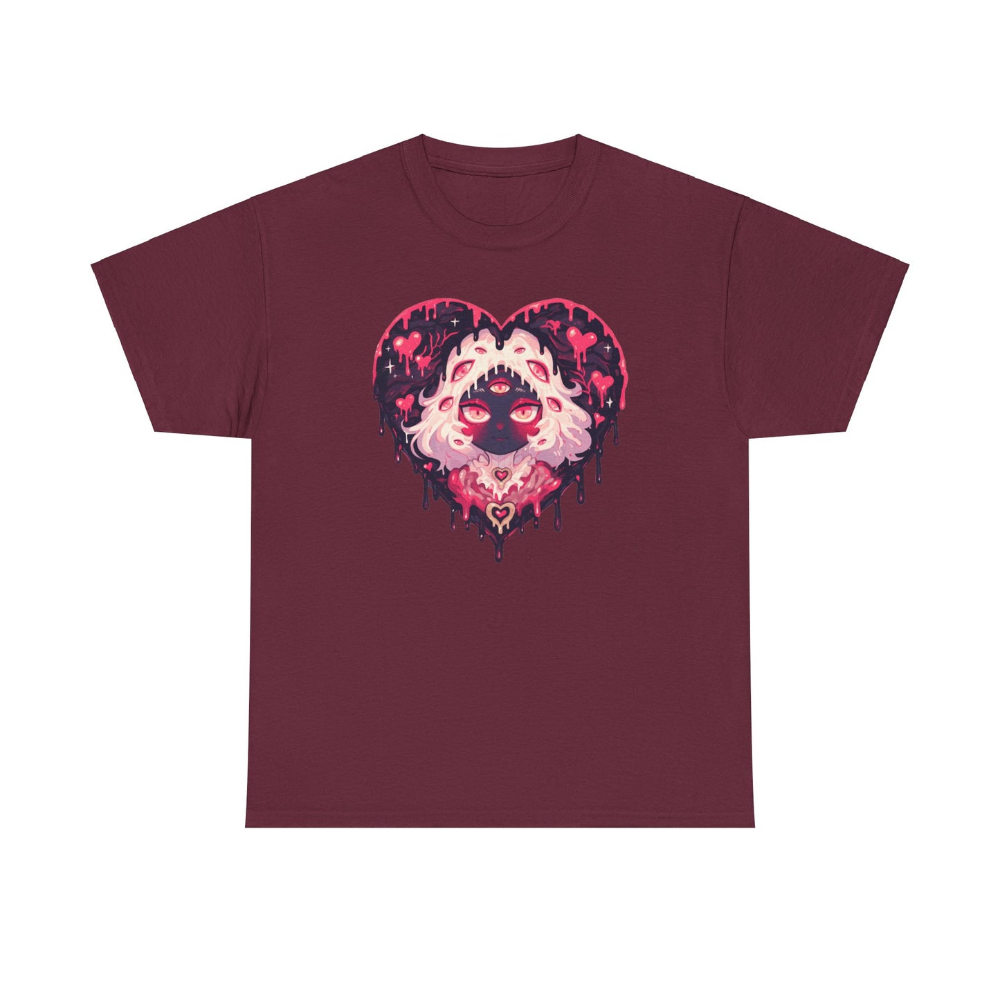 Melty Heart Unisex Heavy Cotton Tee
