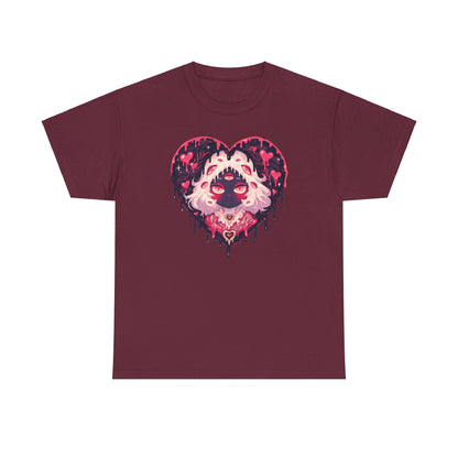 Melty Heart Unisex Heavy Cotton Tee