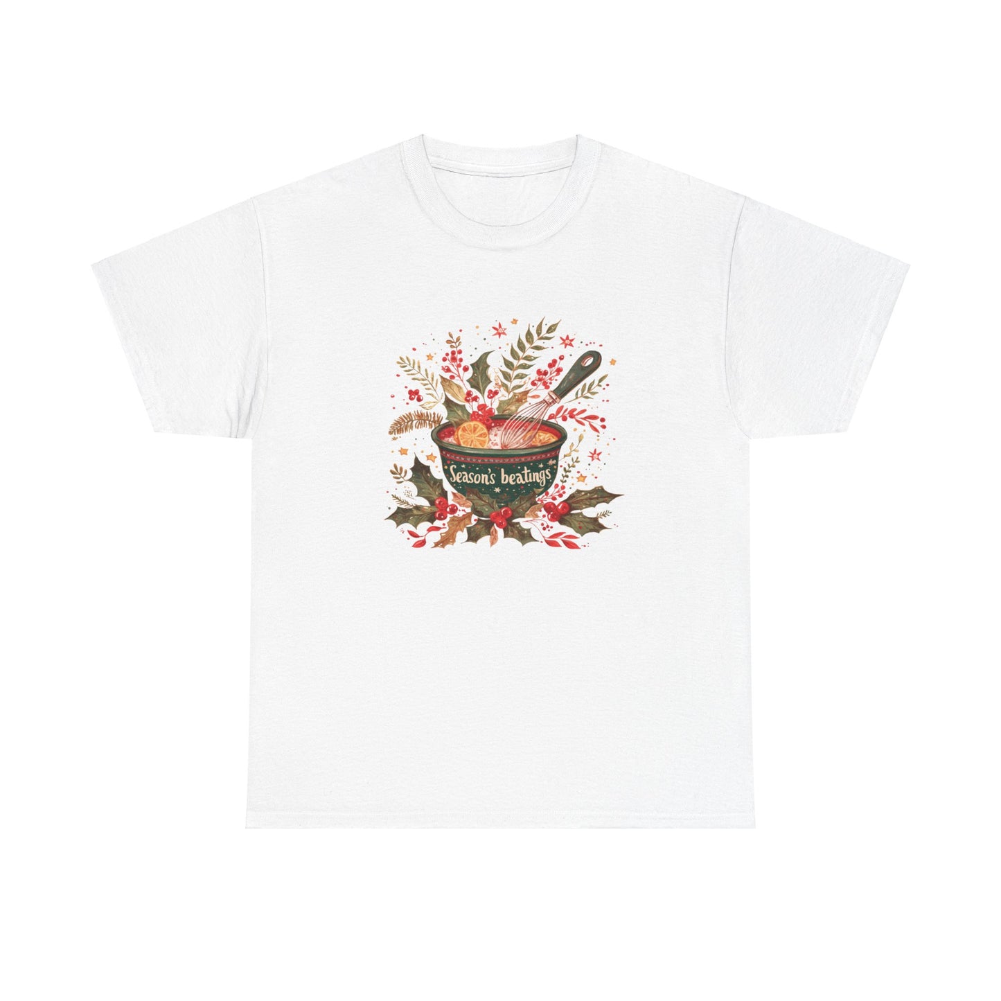 Season's Beatings (Baking) Unisex Heavy Cotton Tee