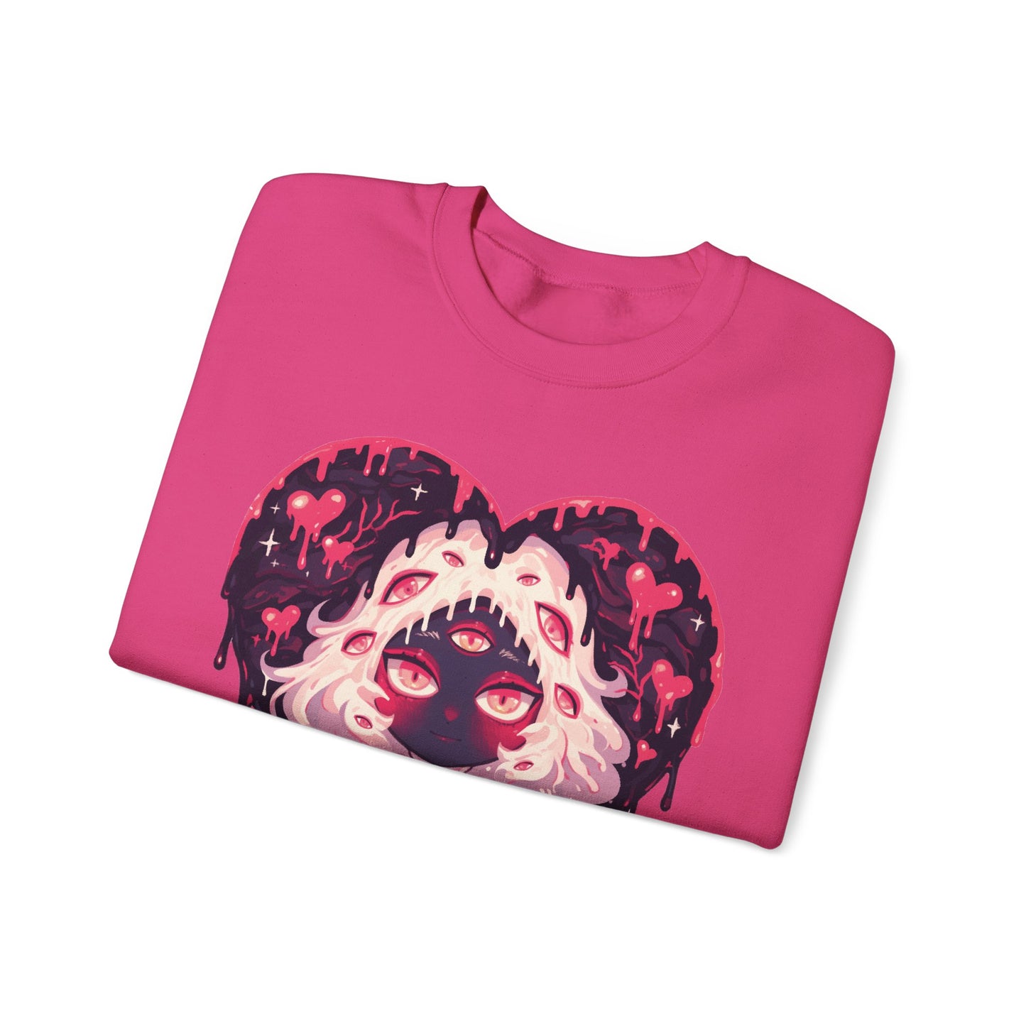 Melty Heart Unisex Heavy Blend™ Crewneck Sweatshirt